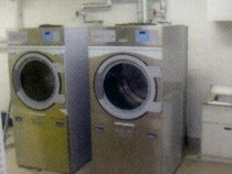 病院内洗濯設備導入例
